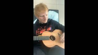 Ed Sheeran  Sunburn  Instagram Live September 15th 2021 [upl. by Ramsay]