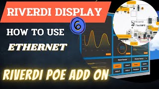 How to use Ethernet on Riverdi STM32 Embedded Displays  PoE Addon [upl. by Henig767]