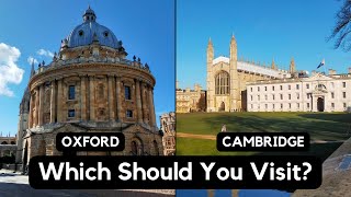 Oxford or Cambridge Which Should You Visit  Lets Walk [upl. by Lupe]