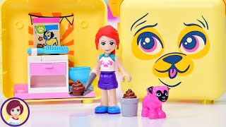 How much poop can one small dog make 🐶 Lego Friends Mias Pug Cube Build amp Review [upl. by Roque13]