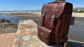 The Beachwood Backpack by HENNWOOD Leather Co [upl. by Nawak103]