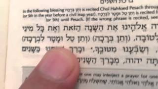 Hebrew Reading The Amidah Part 5 [upl. by Fowle998]