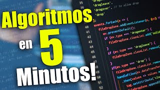 ALGORITMOS en 5 Minutos o más wElTallerDeTD [upl. by Enyaht]