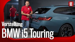 BMW i5 Touring 2024  So sitzt es sich im elektrischen 5erTouring  Vorstellung mit Holger Preiss [upl. by Sigrid]