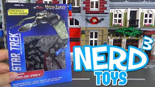 Nerd³ Toys  Microscopic Metal Models [upl. by Aisatan]