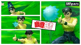 SHFiguarts Yusuke Urameshi Yu Yu Hakusho  SHF 幽遊白書 浦飯幽助  幽☆遊☆白書 actionfigures unboxing toys [upl. by Reynold]