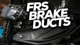 GT3 Brake Ducts for your FRSBRZ CHEAP [upl. by Ynahirb]