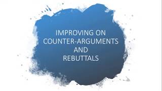 Writing Effective Counterarguments and Rebuttals [upl. by Sydelle]