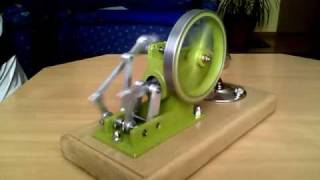 Stirling Engine Lrhmann type  Silnik Stirlinga Lechman [upl. by Hansen]