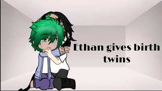 Ethan gives birth twins  gacha nox  mpreg [upl. by Ettezyl]