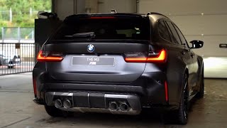 New 2023 BMW M3 Touring Competition 510hp  Startup Visual Review Interior and Exterior [upl. by Verge]