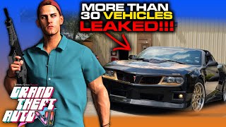 GTA 6 All LEAKED Vehicles [upl. by Atikat957]