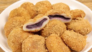 How to make Palitaw with Ube halaya filling [upl. by Thebault]