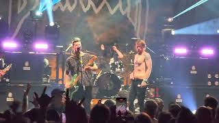 Beartooth  The lines Beaten in Lips Live Brooklyn Bowl Vegas 2023 [upl. by Jesus]