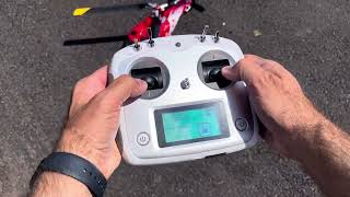 Flish RC  AS 350 model with Flywing H1 controller and Trex 450 mechanics [upl. by Hengel]