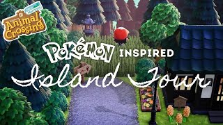 POKÉMON INSPIRED ISLAND TOUR  Animal Crossing New Horizons [upl. by Obala]