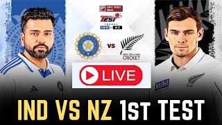 🔴Day 3 India vs New Zealand 1st Test Match 2024  Live from Chinnaswamy Stadium [upl. by Eedrahc564]