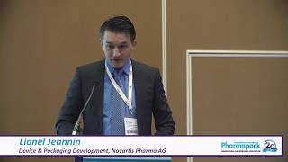 Pharmapack 2017  Conference  Lionel Jeannin Device amp Packaging Development Novartis Pharma AG [upl. by Halley18]