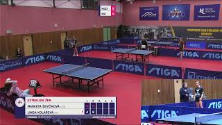 EXTRALIGA ŽEN  SKST PLUS Hodonín vs MH Stolní tenis Ostrava [upl. by Intihw]