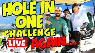 Not Turning Off The Stream Until We Make a Hole In One again UPDATE  WE DID IT [upl. by Dewie]