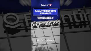 Palantir reports earnings November 4 palantir pltr earningsreport [upl. by Saidee568]