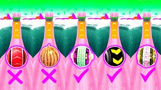 Point Ball Games Super SpeedRun Balls Game play  Rollance Adventure All Level iOSAndroid [upl. by Rumery]