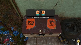 FarCry 6  CriptoGrama Chest amp Chart Location  Number  1 amp 6  Hazmat Gloves MK II [upl. by Ameyn]