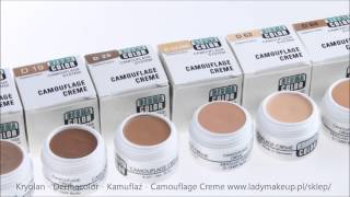 Kryolan Dermacolor Kamuflaż Camouflage Creme [upl. by Klingel987]