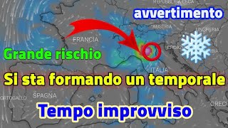 Meteo Italia domani giovedì 5 settembre un temporale raggiungerà queste città  avviso urgente [upl. by Artema]