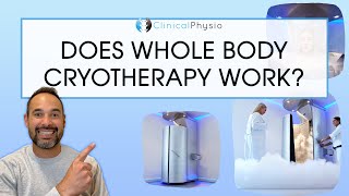 Does Whole Body Cryotherapy Actually Work  Expert Physio Reviews the Evidence [upl. by Seravaj]