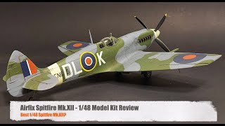 Airfix Spitfire XII Review  Best 148 Spitfire XII Kit [upl. by Jase]