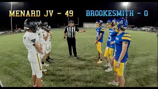 MENARD JV49 vs BROOKESMITH0 101727 [upl. by Nyltac]