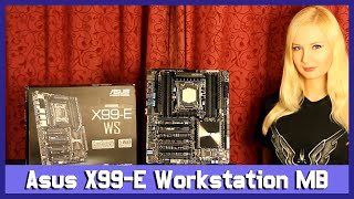 Asus X99E WS  The Ultimate Workstation Motherboard [upl. by Niltiac]