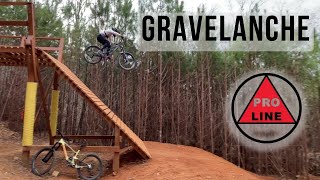 BEST DOWNHILL TRACK IN THE SOUTHEAST  Gravelanche Jarrods Place [upl. by Ecirtram]