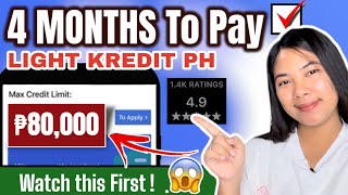 ₱80K LOAN at MABABANG INTEREST sa Light Kredit Ph  For REAL BA  Alyssa Nevado [upl. by Freberg526]