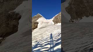 Der Aufstieg zum Jungfrau 4158 müM 🇨🇭 mountains switzerland swiss gletscher alpen [upl. by Paddy780]