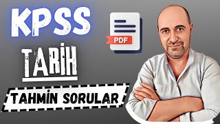 KPSS 2024 TARiH ÇIKABİLECEK TAHMİN SORULAR [upl. by Ardni]