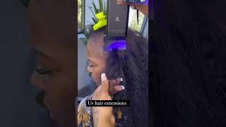 New technique❓UV hair extensions [upl. by Ihculo]