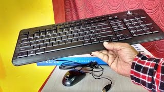 Unboxing amp Testing Slim Keyboard amp Mouse Circle C45 [upl. by Casabonne917]