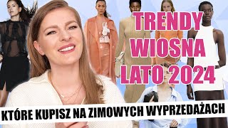 TRENDY WIOSNA LATO 2024 KTÓRE KUPISZ NA ZIMOWYCH WYPRZEDAŻACH 🧡 TO BĘDZIE MODNE ShoeLove [upl. by Werdn198]