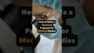 How to Write a Research Proposal for Medical Studied researchproposal medicalresearch study [upl. by Burd]