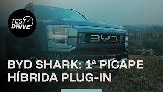 BYD lança a picape híbrida Shark veja todos os detalhes [upl. by Inilahs351]