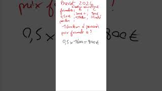 Brevet  Calculer une image  Fonctions 11a [upl. by Tiffi]