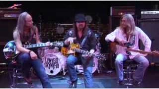 Interview Guitar World 2009Lynyrd Skynyrd pt1 [upl. by Adnalay]