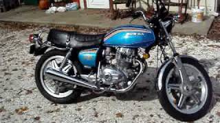 1978 Honda Hawk CB400A Hondamatic [upl. by Lanti]