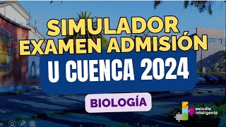 Simulador Examen Admisión U Cuenca 2024 [upl. by Trumann975]