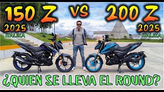 ITALIKA 150Z VS 200Z 2025  COMPARATIVA A DETALLE  ¿CON CUAL TE QUEDAS [upl. by Addiego]