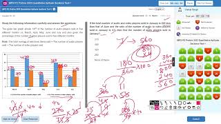 Ibps po mock  Reasoning trick sbi po  all banking exam  guidely mock test [upl. by Behlau]