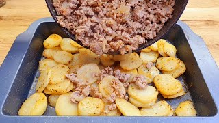 einfaches und schnelles Rezept Kartoffeln mit Hackfleisch erfreuen die ganze Familie 201 [upl. by Oleg]