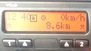 How to use Siemens Digital Tachograph [upl. by Eihpos398]